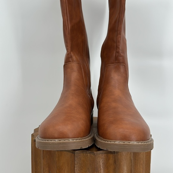 10W Tall Brown Riding Boots NWOT - Picture 3 of 11